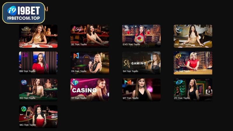 Casino trực tuyến với Dealer nóng bỏng, xinh đẹp