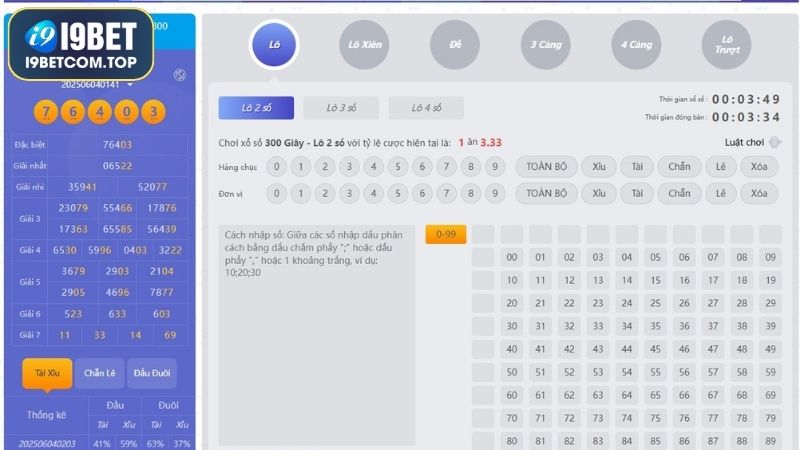 Dự đoán soi cầu XSMB dựa vào bảng kết quả