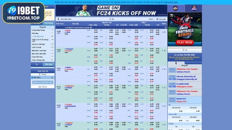 Hướng dẫn bạn cách tham gia trang cá cược thể thao I9BET
