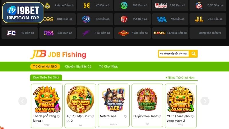 Tại sao bắn cá I9BET được yêu thích trong năm 2025